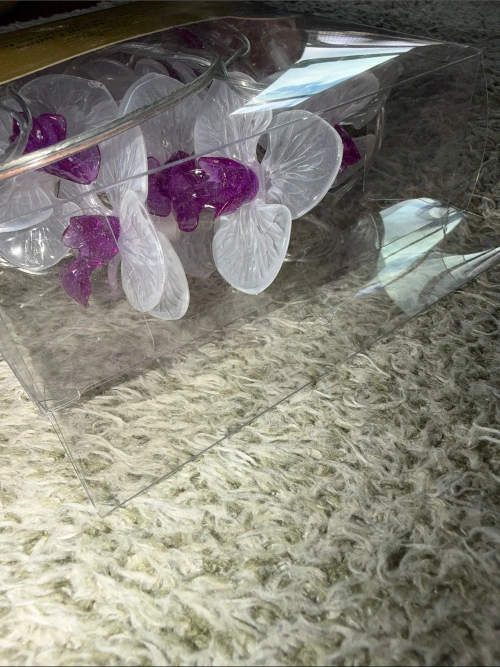 Ashland Purple & Clear Orchid LED String Lights
